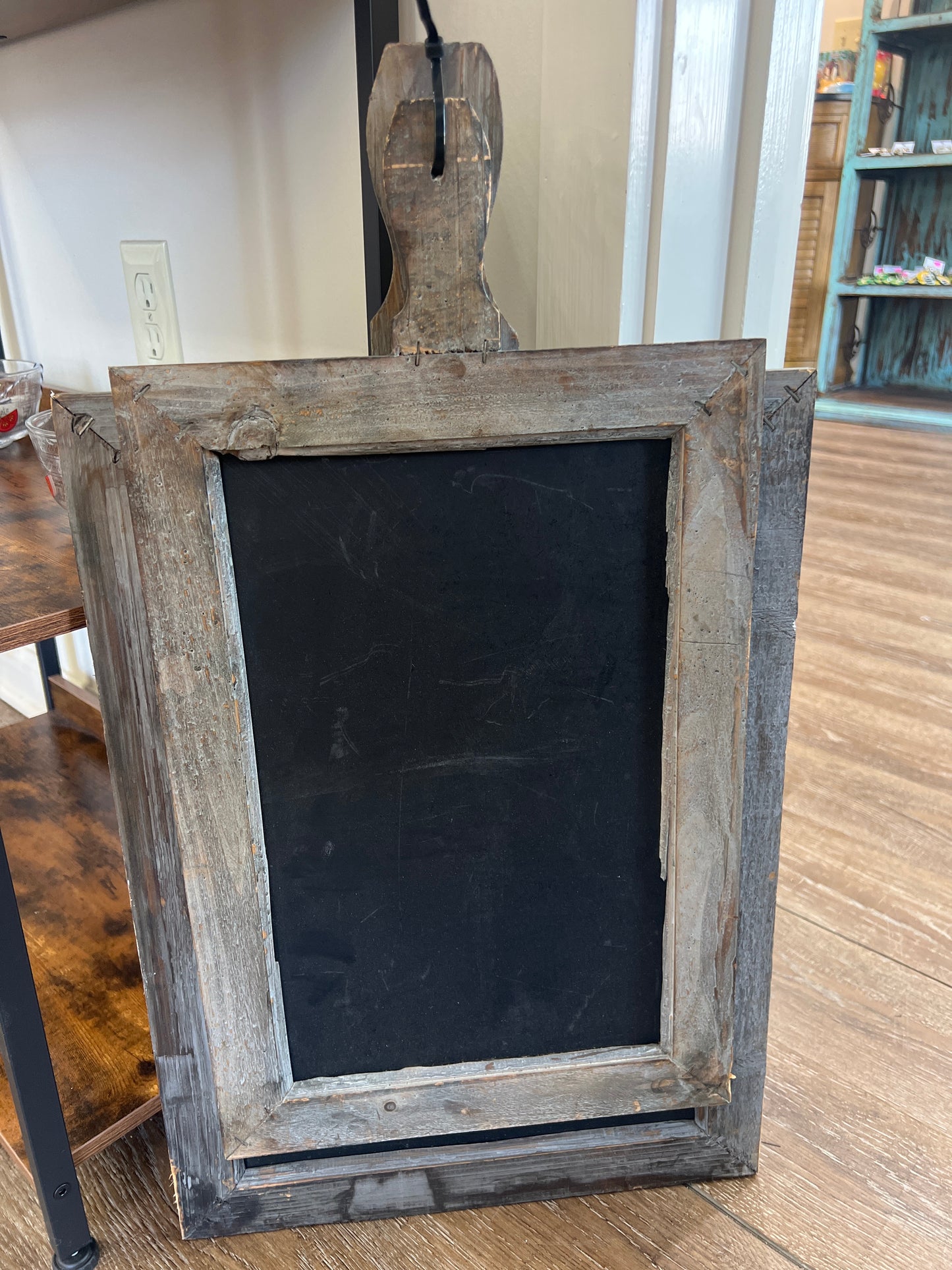 Paddle Shaped Chalk Board ( Set of 2)