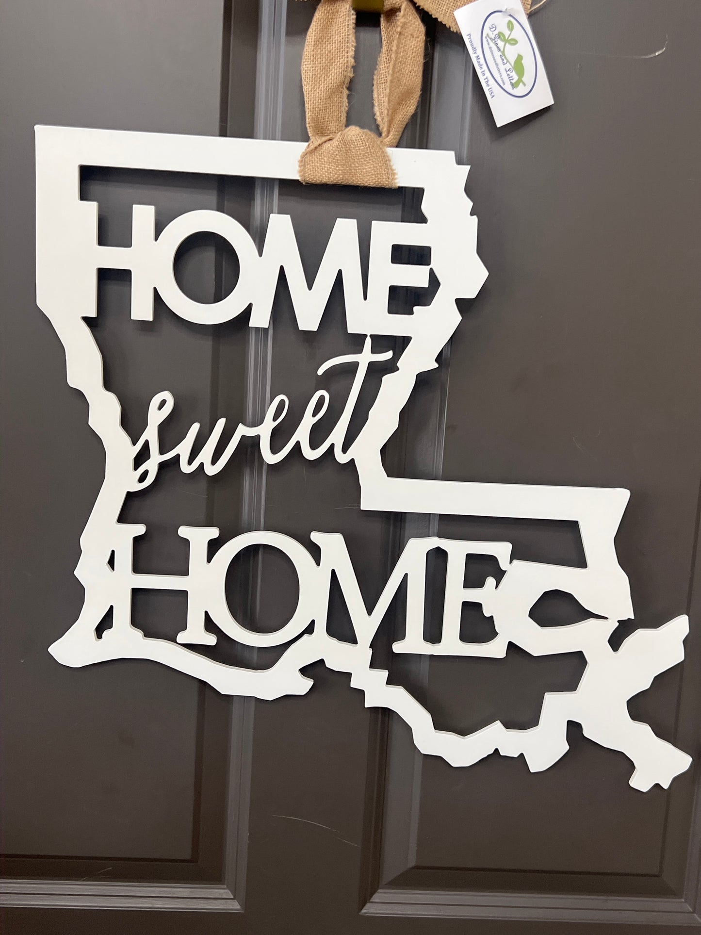 Louisiana Home Sweet Home Wall Art