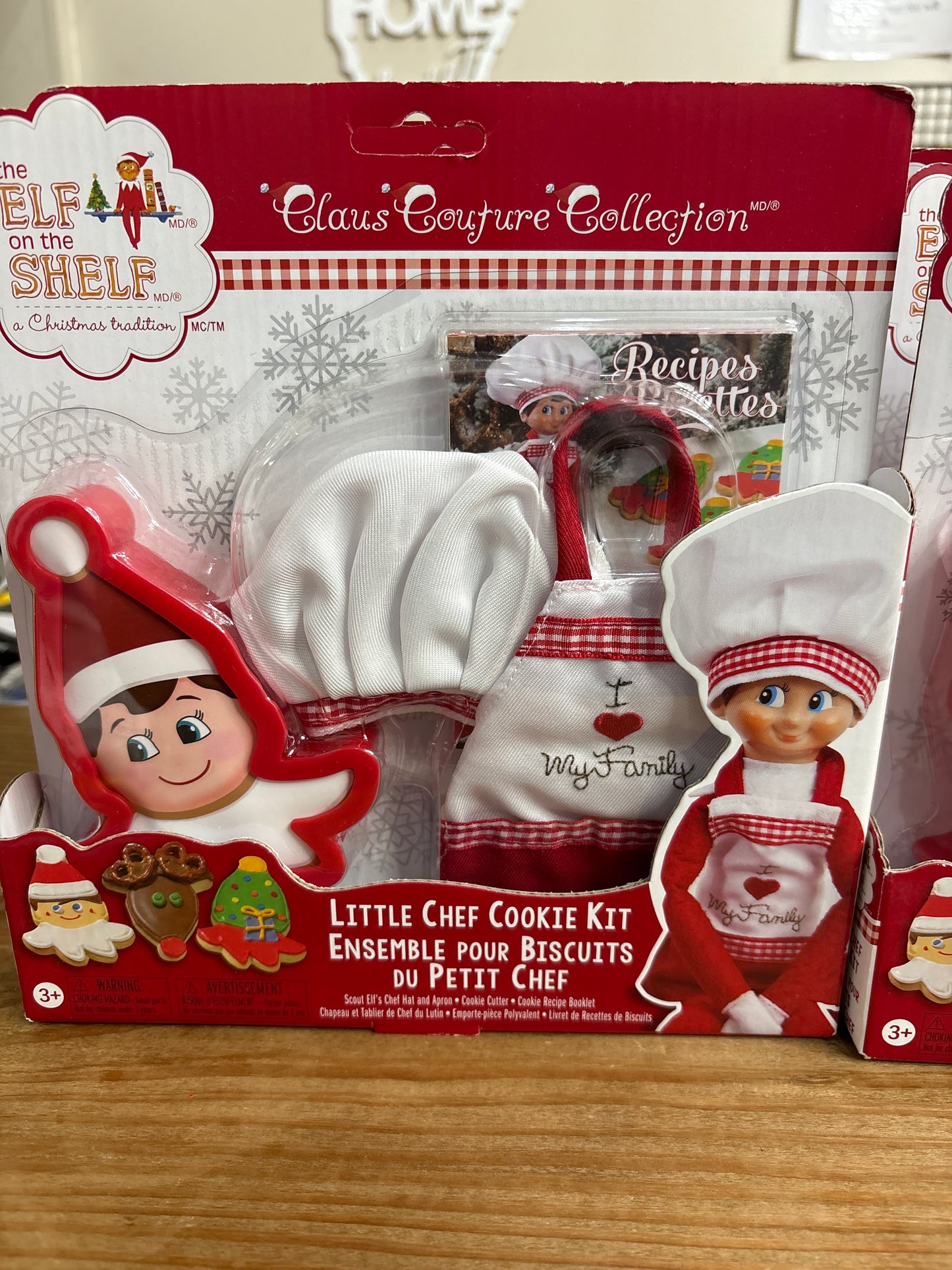 The elf on the shelf little chef cookie kit