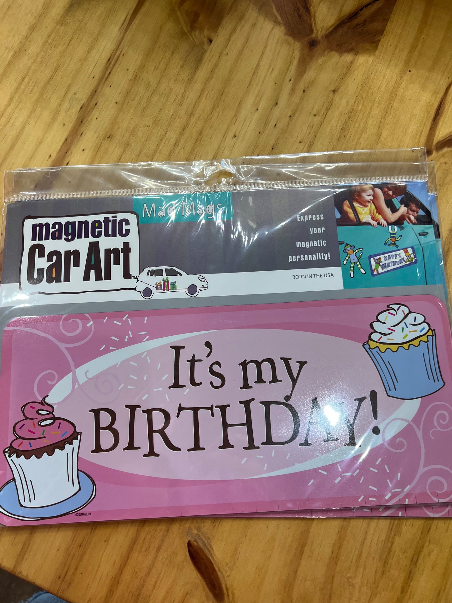 It's My Birthday Car Magnet