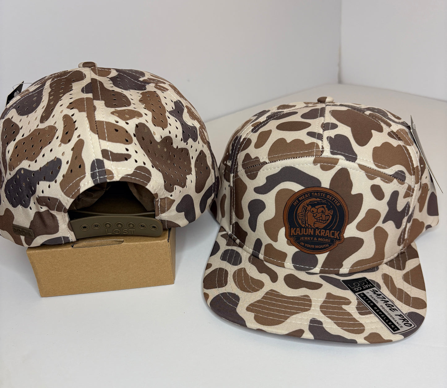 Leather Patch Hats