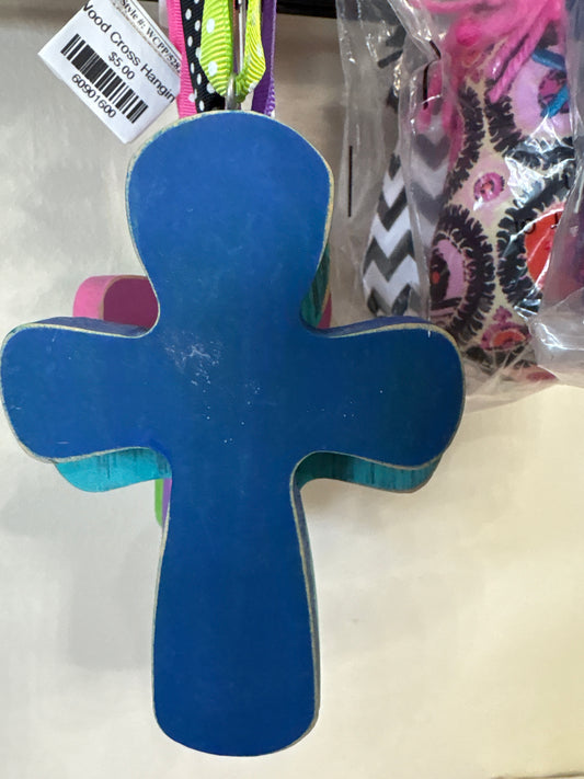 Wood Cross Hanging