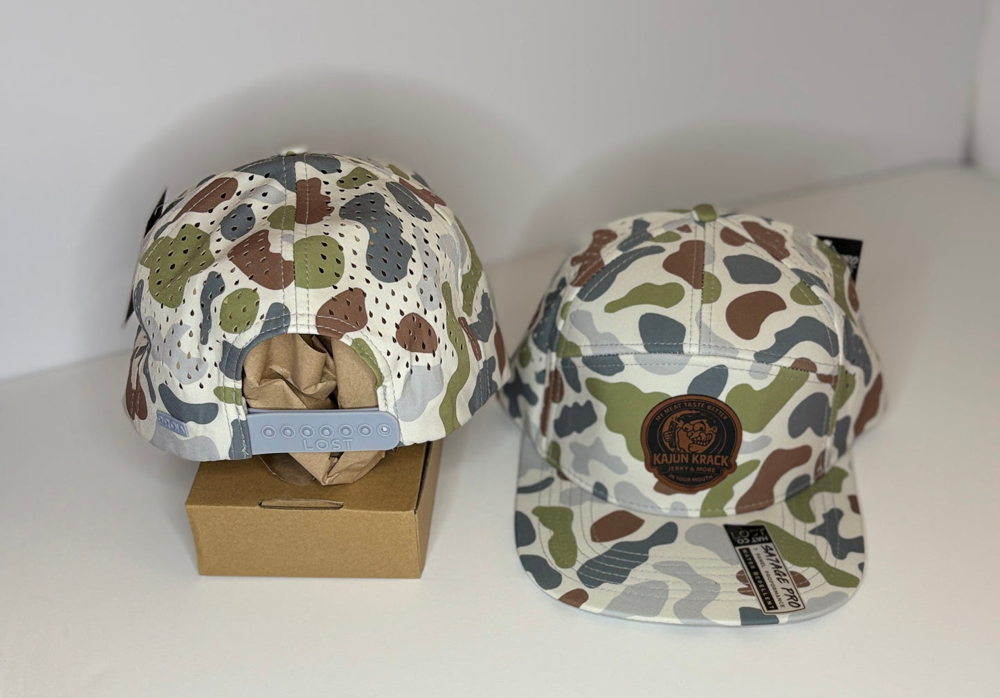 Leather Patch Hats