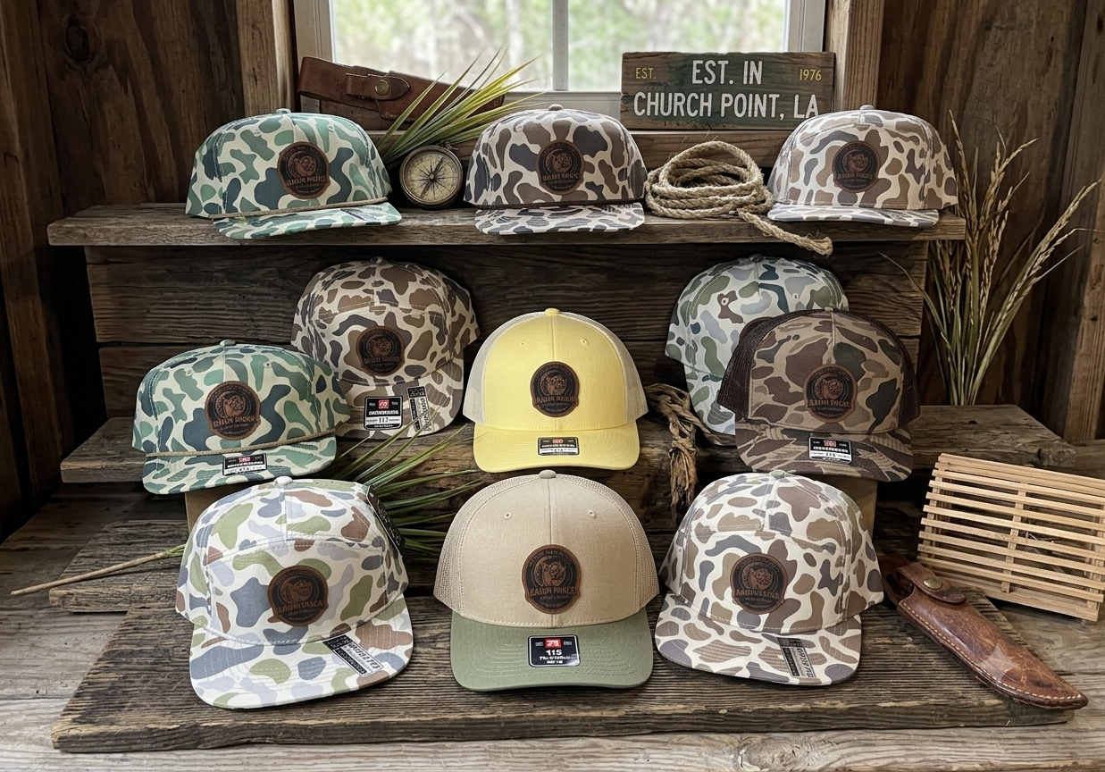 Leather Patch Hats