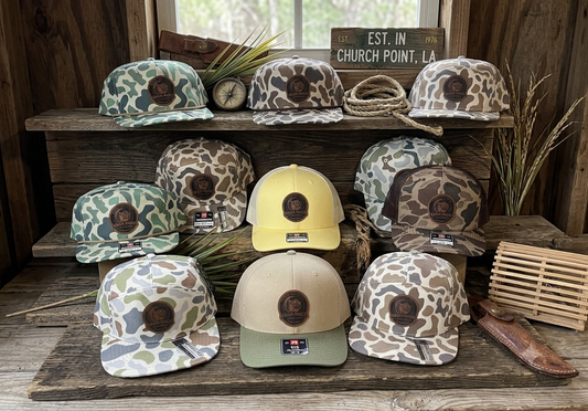 Leather Patch Hats