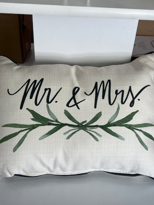 The Little Birdie Mr. & Mrs. Pillow