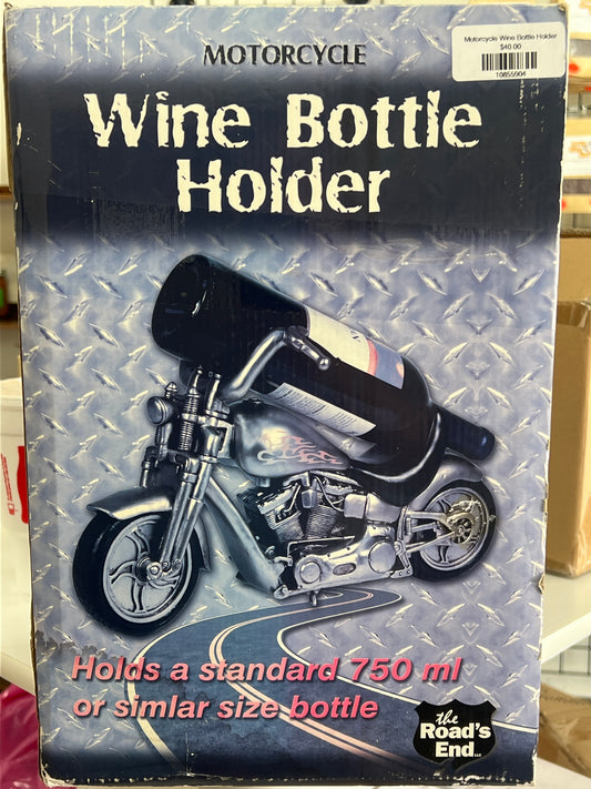 Motorcycle Wine Bottle Holder