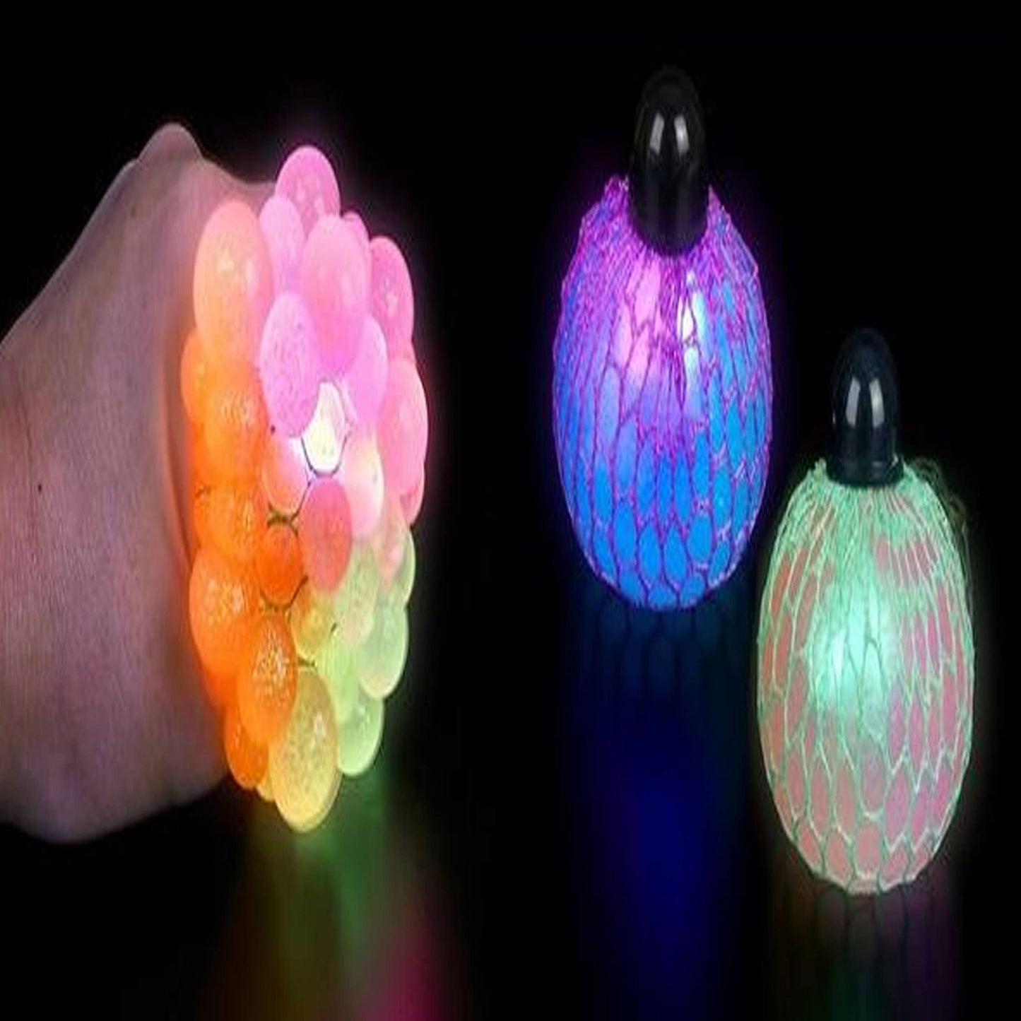 Mesh Squishy Light Up Ball