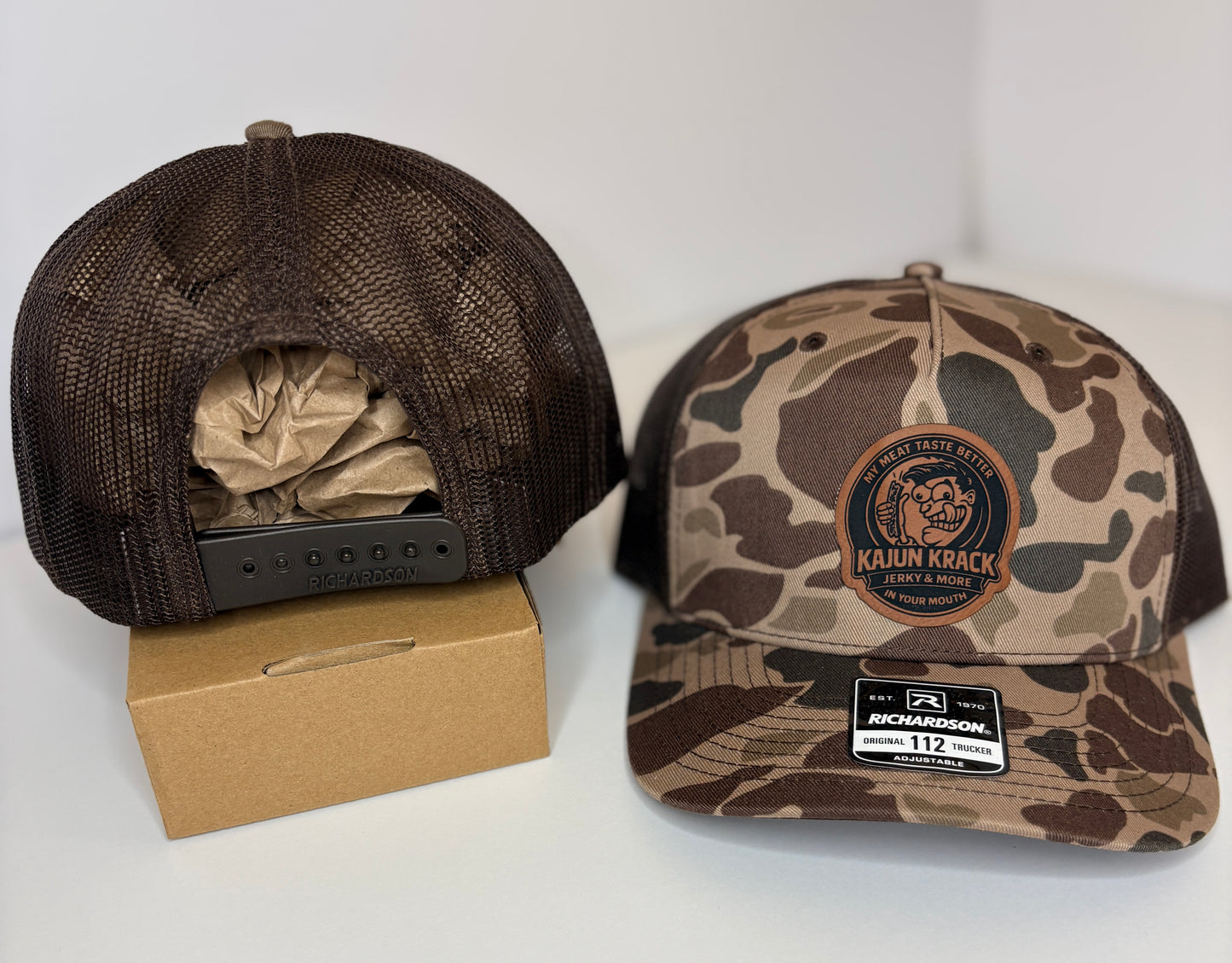 Leather Patch Hats