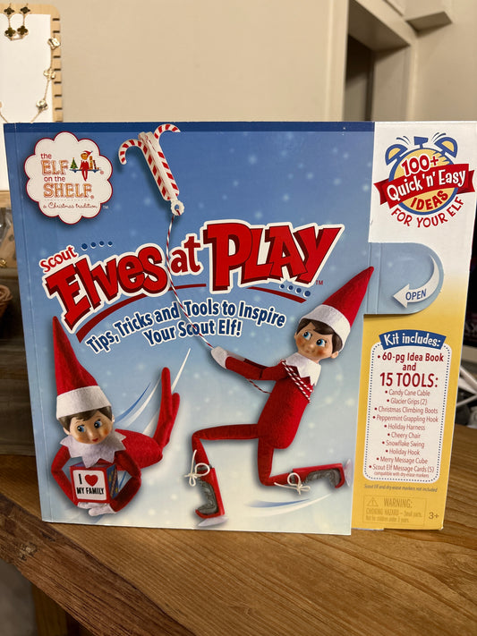 Elf on the shelf - elves at play