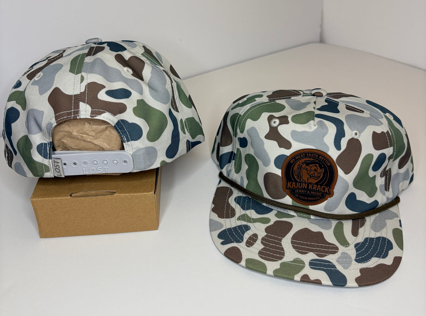 Leather Patch Hats
