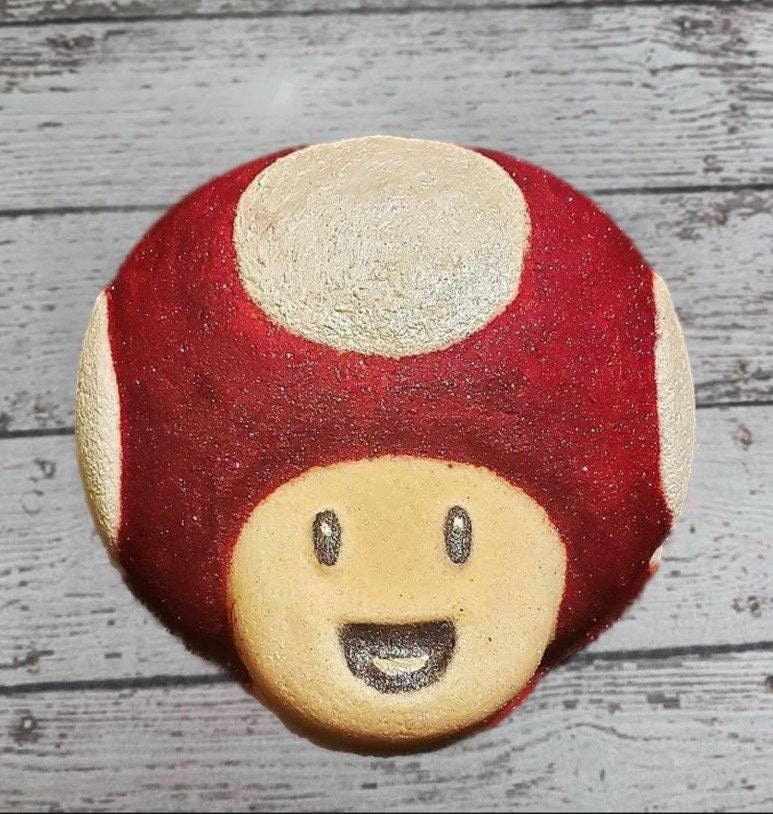 Super Mighty Plumbers Bath Bomb  Retro Mario Gaming Gamer