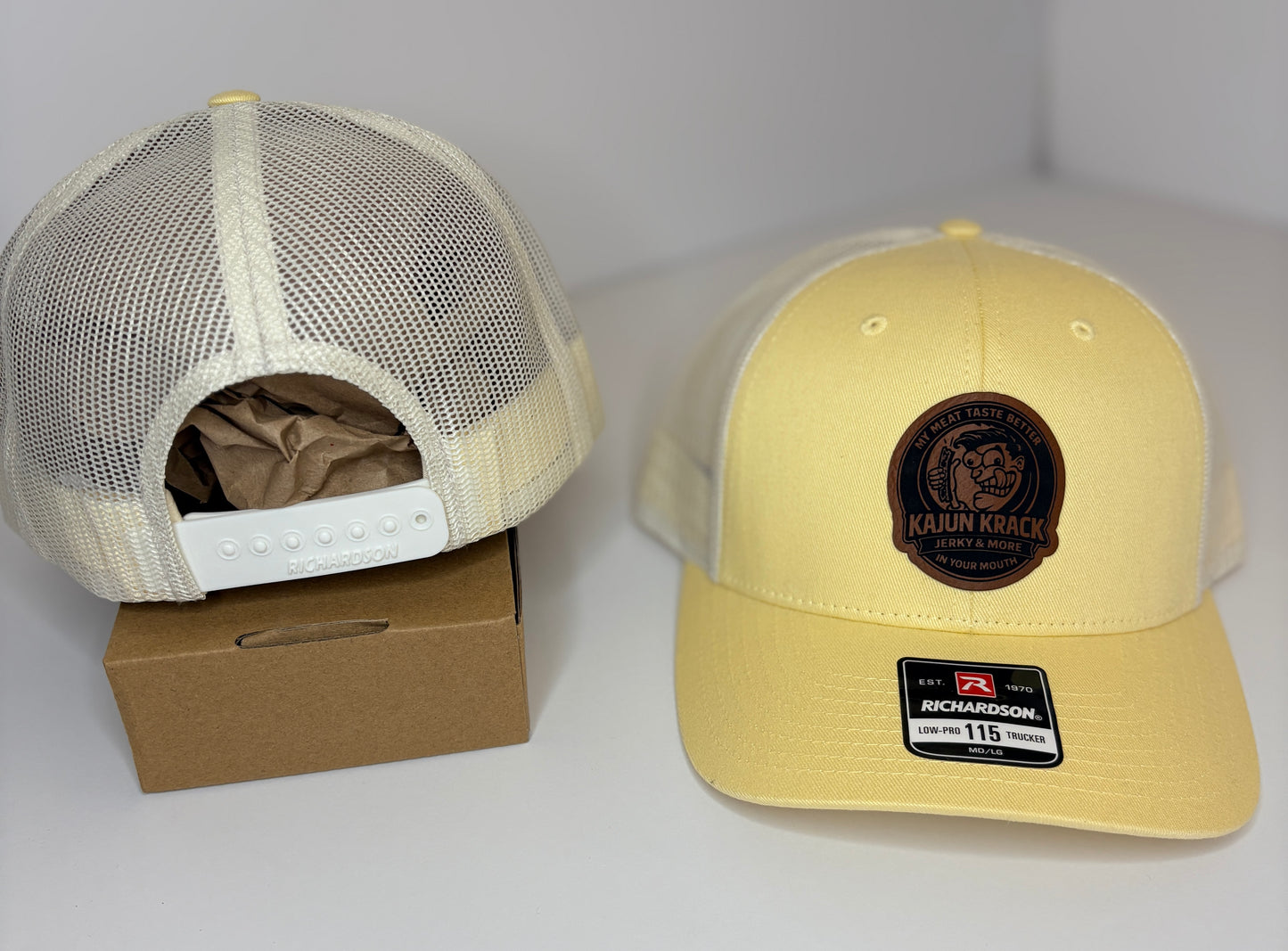Leather Patch Hats