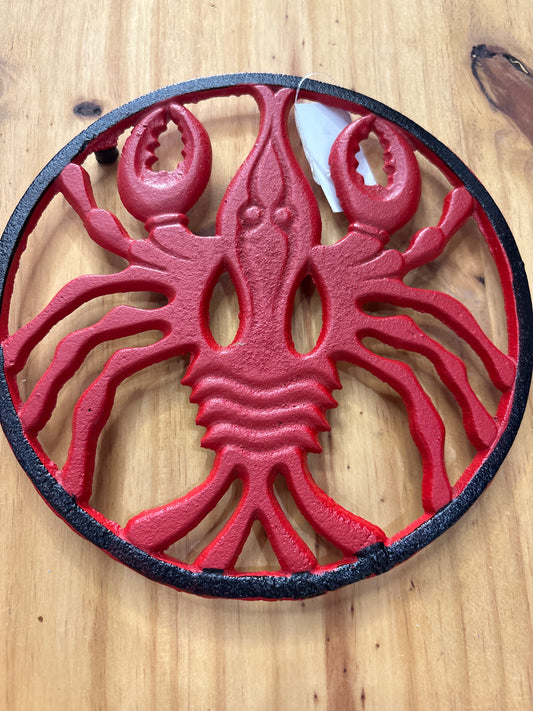 Red Crawfish Trivet