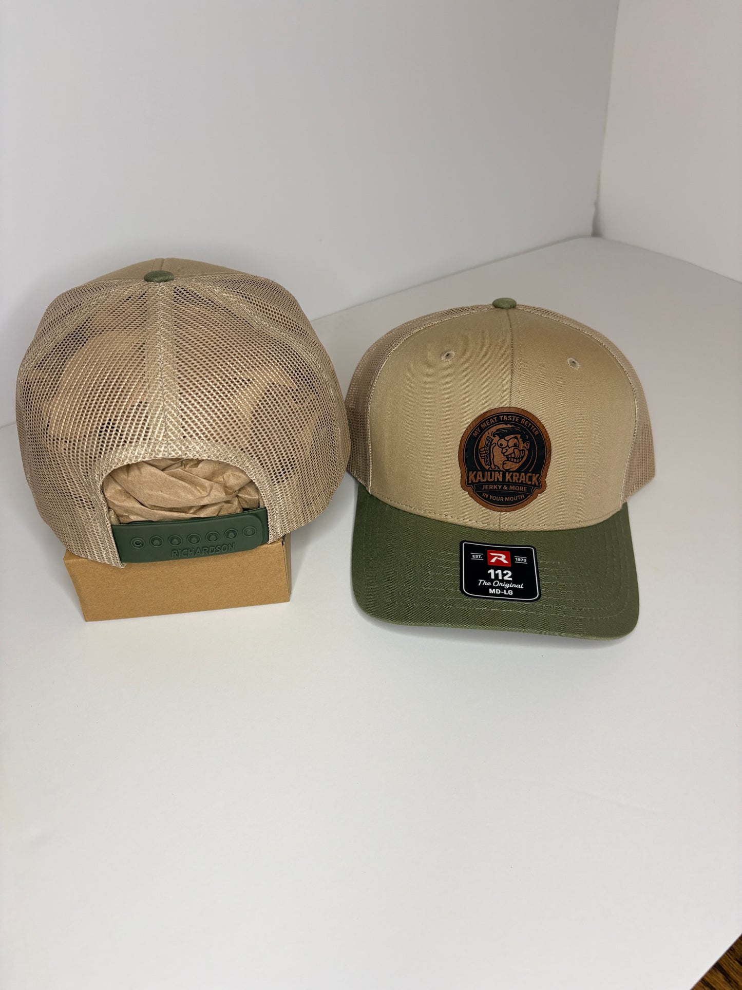 Leather Patch Hats
