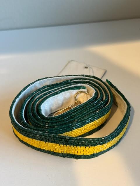 Green/Yellow Purse Game Purse Strap