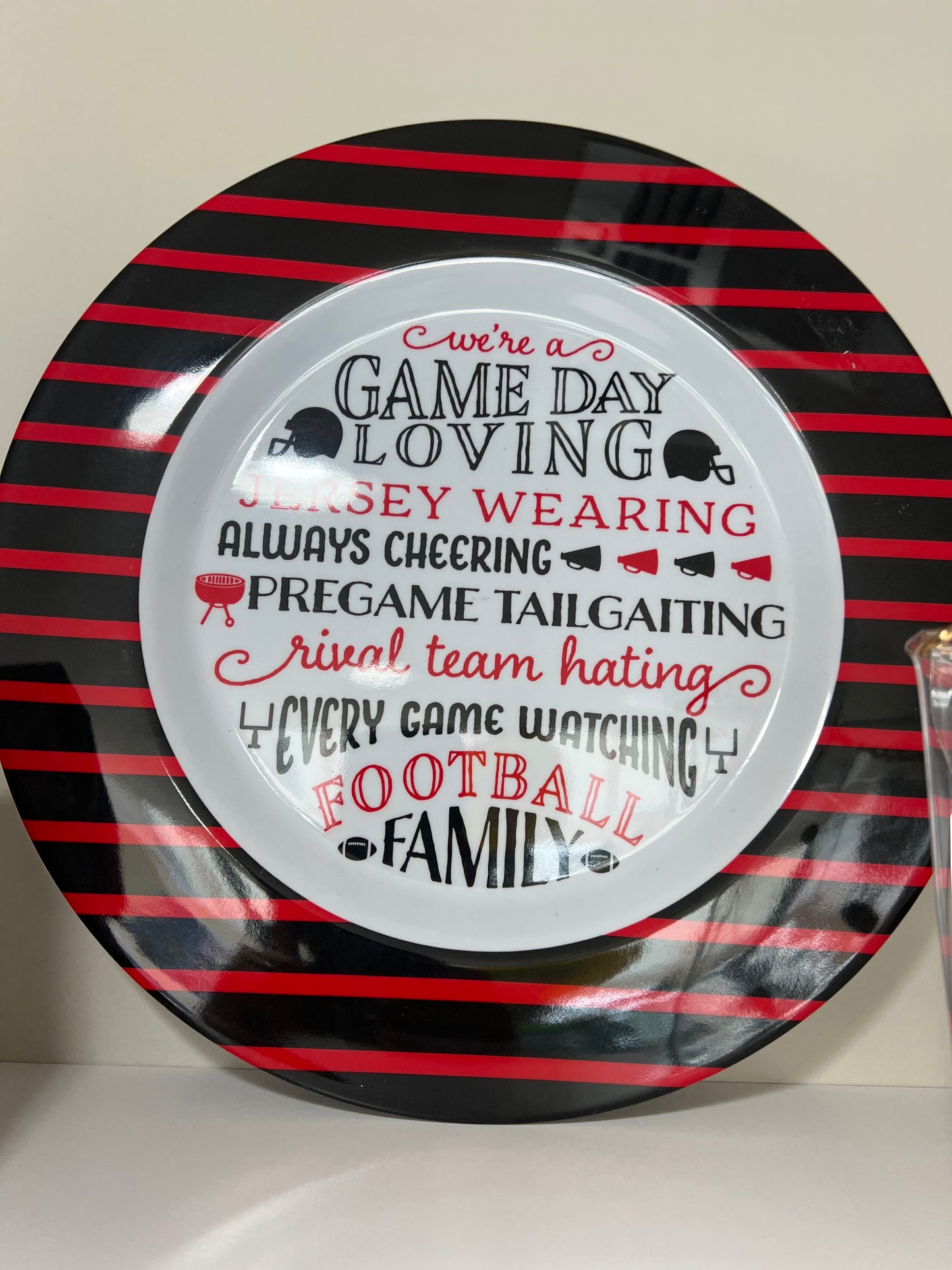 Black/Red Game Day Platter