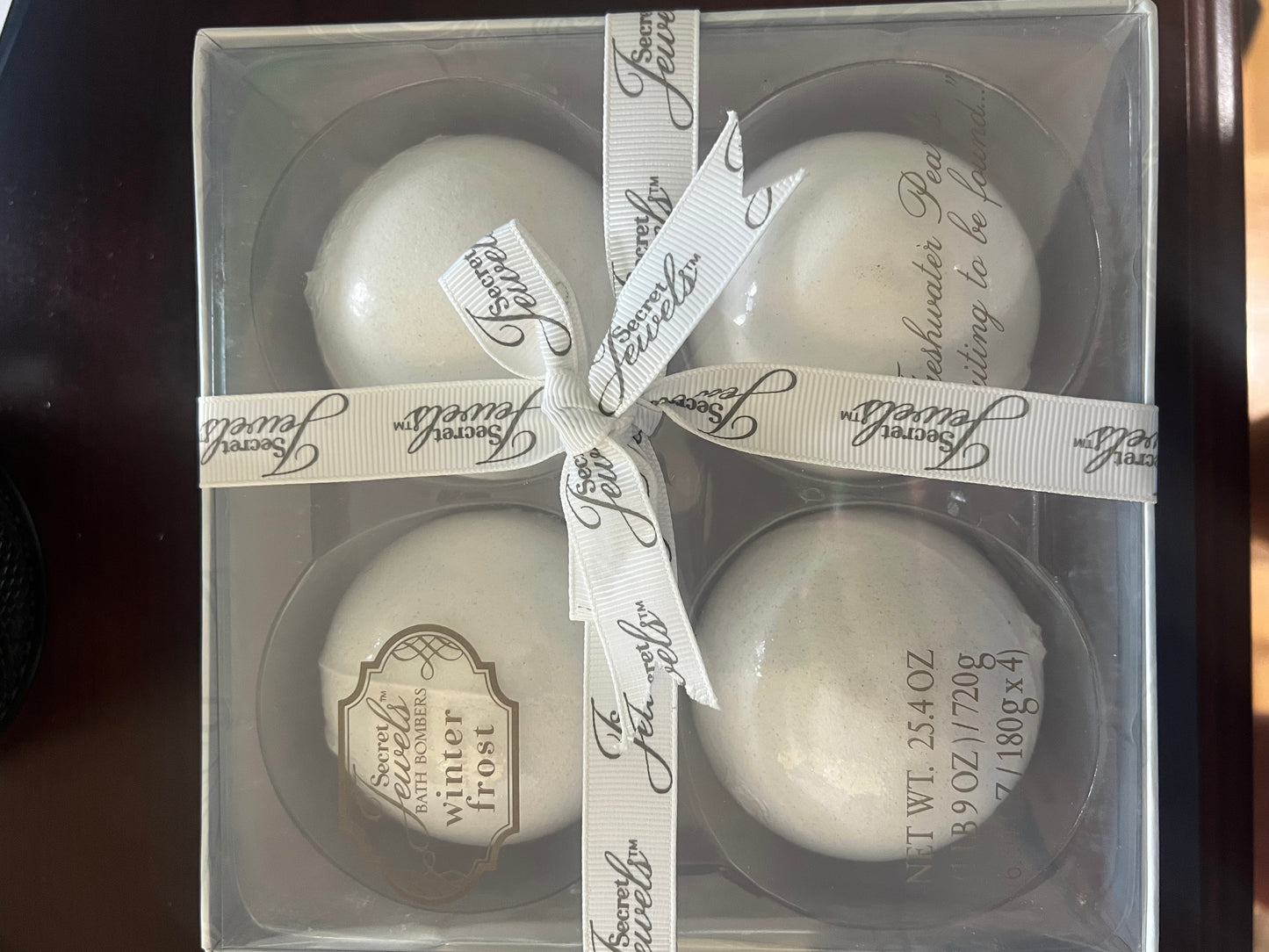 Secret Bath Bombers( Freshwater pear earrings inside)