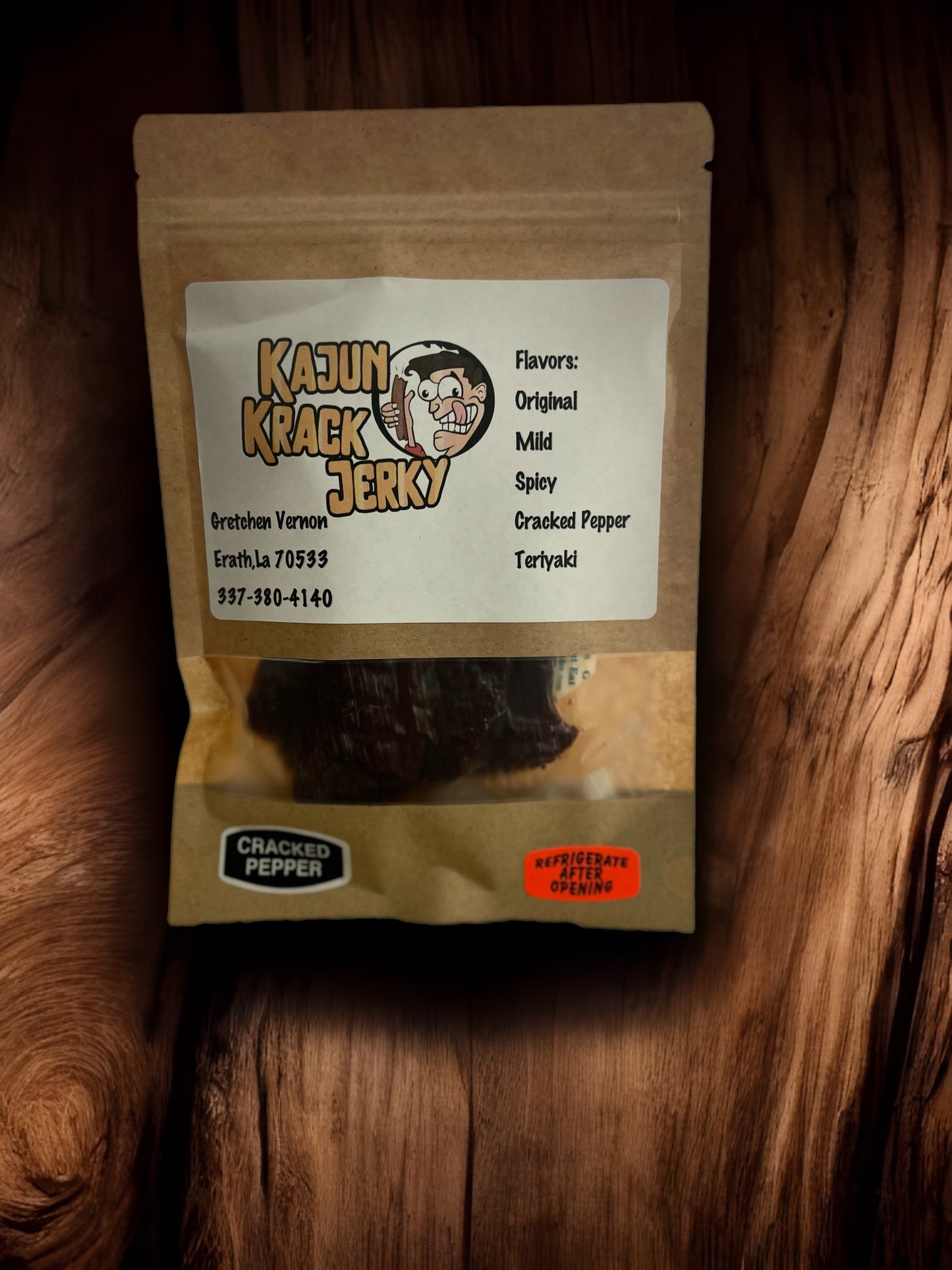 Cracked Pepper Jerky