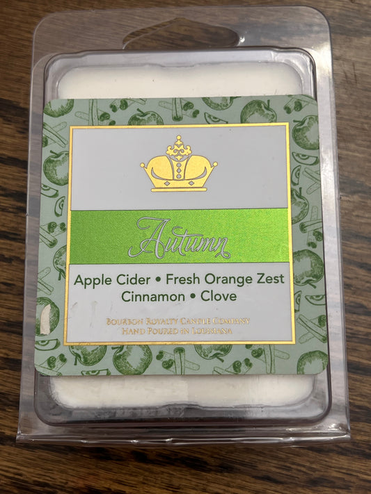 Bourbon Royalty Wax Melts-Autumn