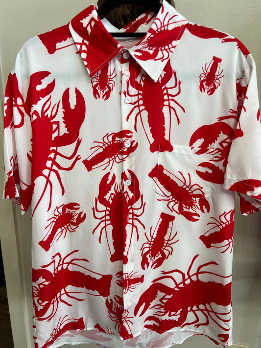 Men's Crawfish Button up Shirt