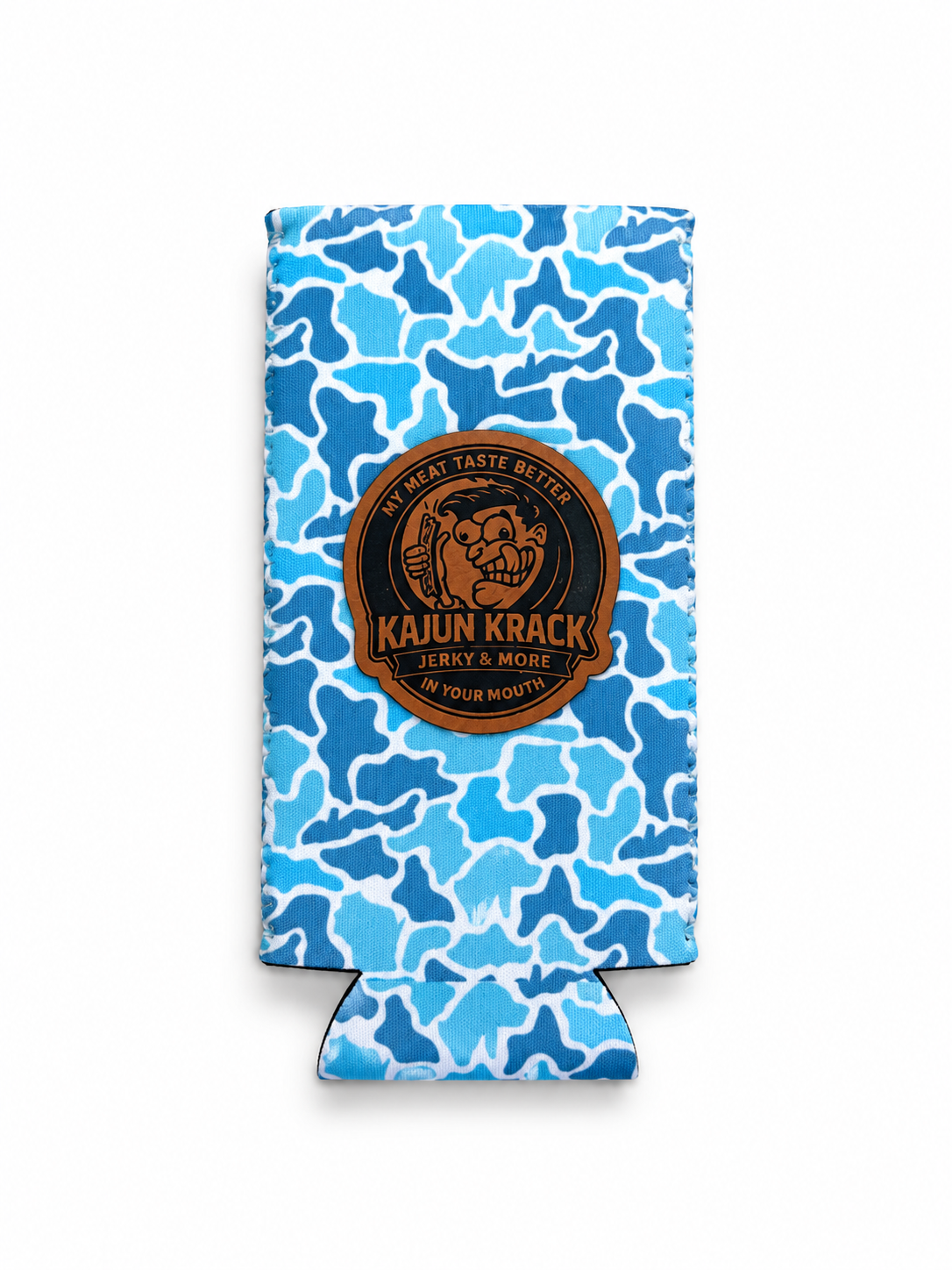 Kajun Krack Leather Patch Koozie