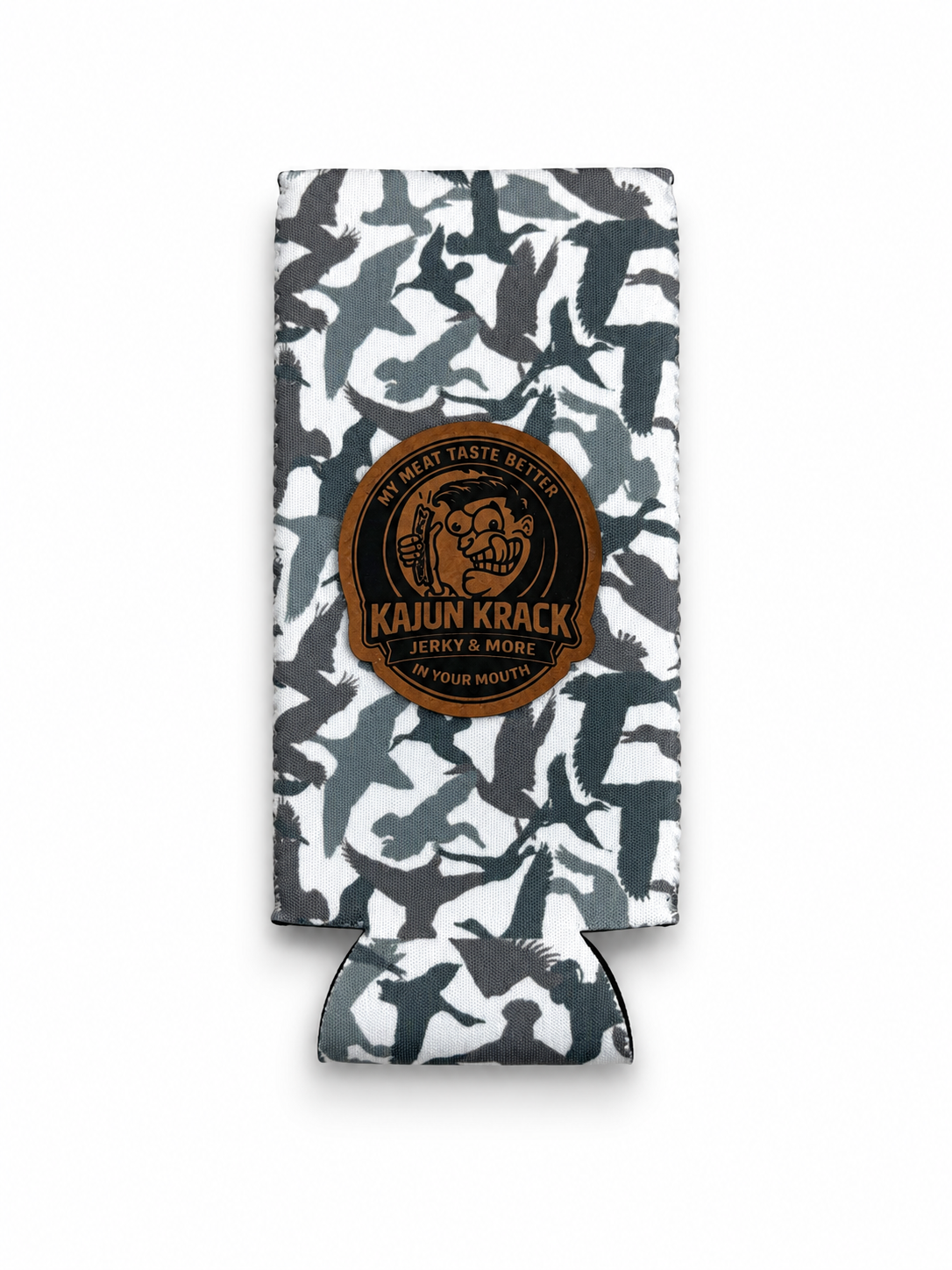 Kajun Krack Leather Patch Koozie