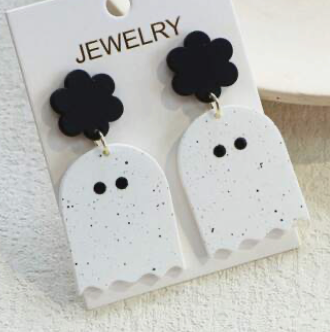 Ghost earrings 