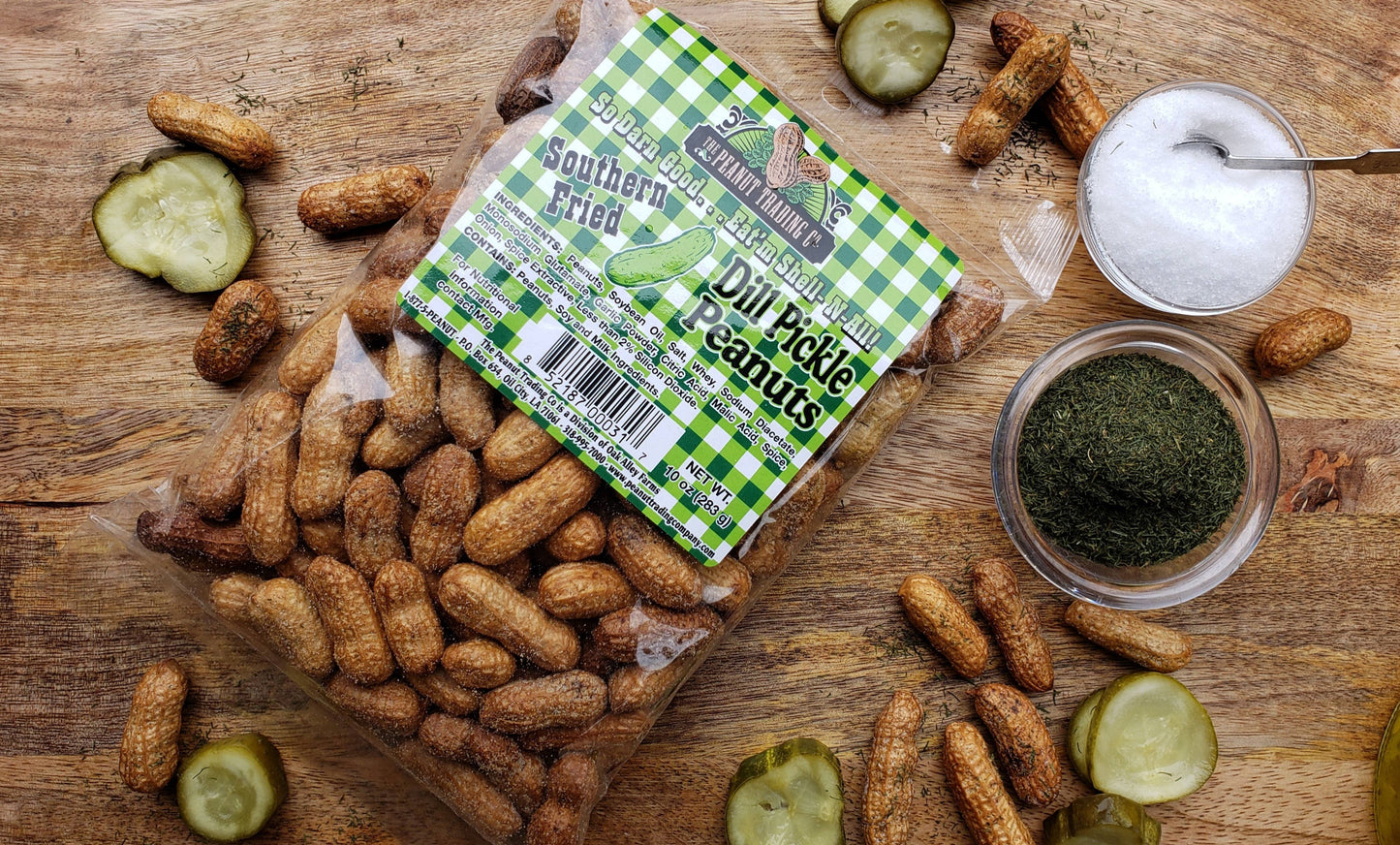 Deep Fried Peanuts - Dill Pickle