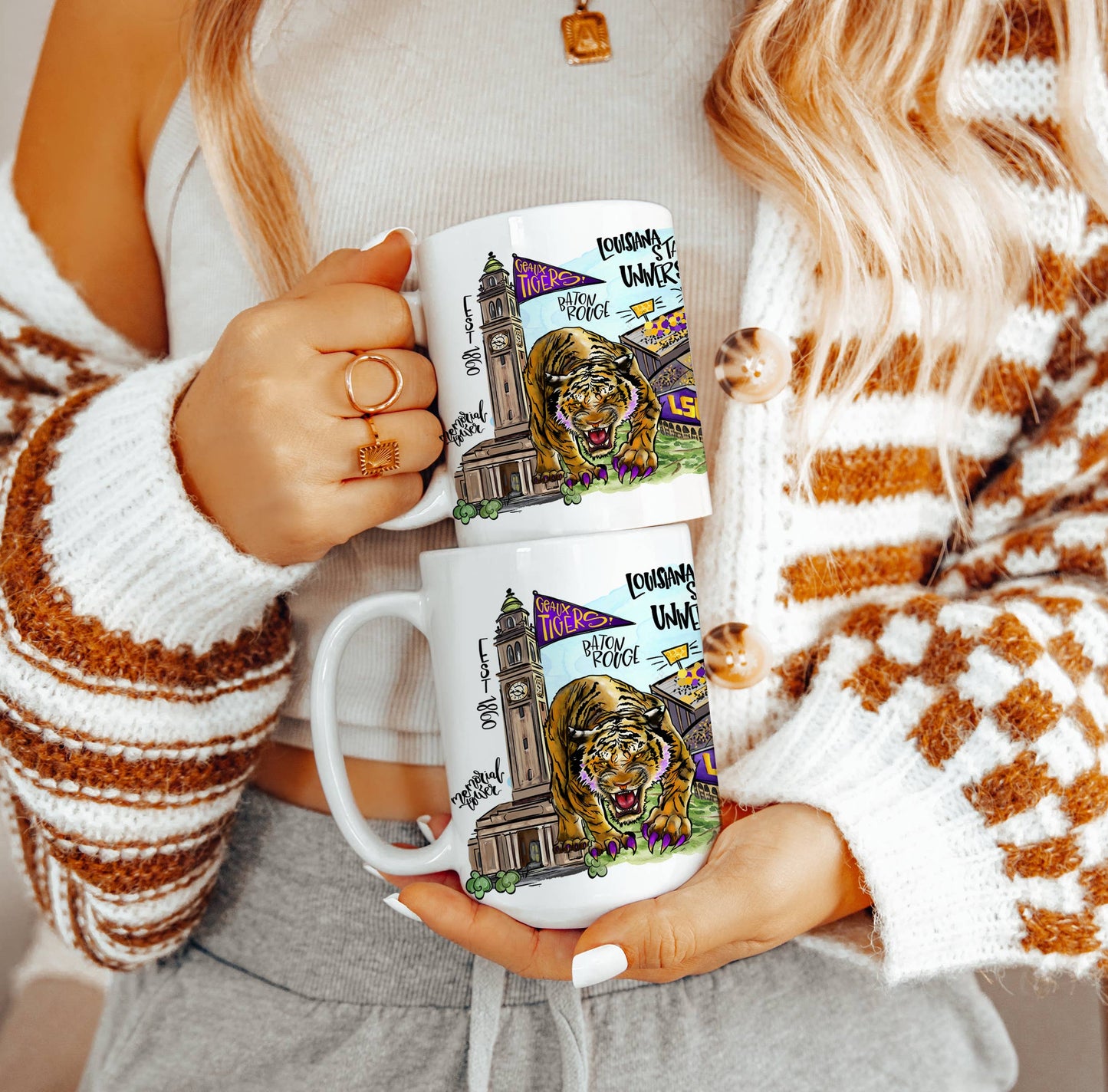 Coffee Mug, Louisiana LSU Tigers