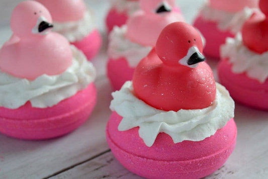 Flamingo Rubber Duck Bath Bomb